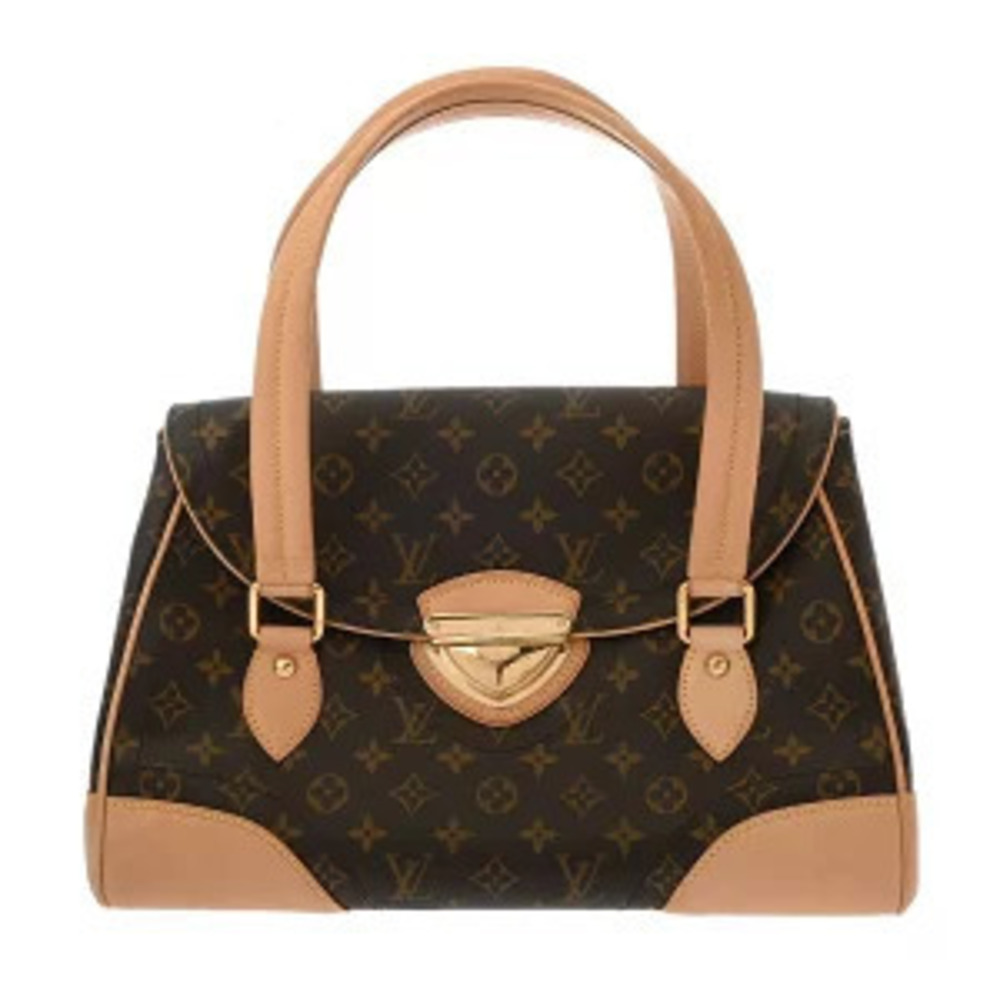 Louis Vuitton Monogram Beverly Brown Canvas Shoulder Bag